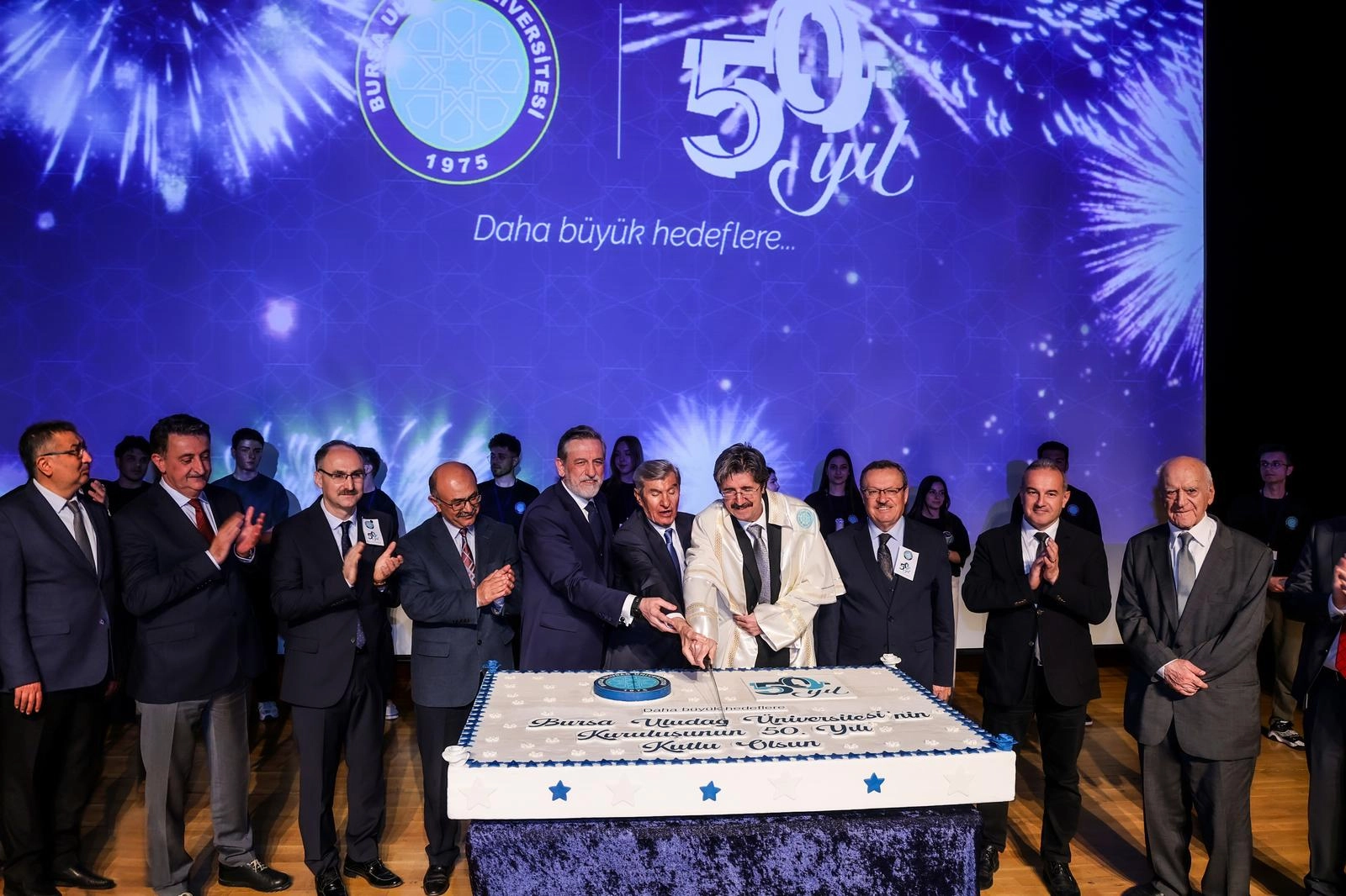 BUÜ'nün 50. kuruluş yıldönümü coşkuyla kutlandı